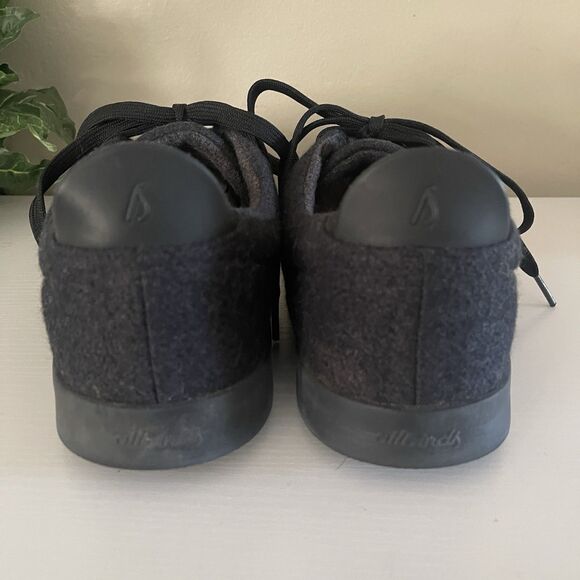 Allbirds Natural Black Wool Pipers Oxfords Shoes Mens 12 Comfort Lace Up Casual - Picture 5 of 8